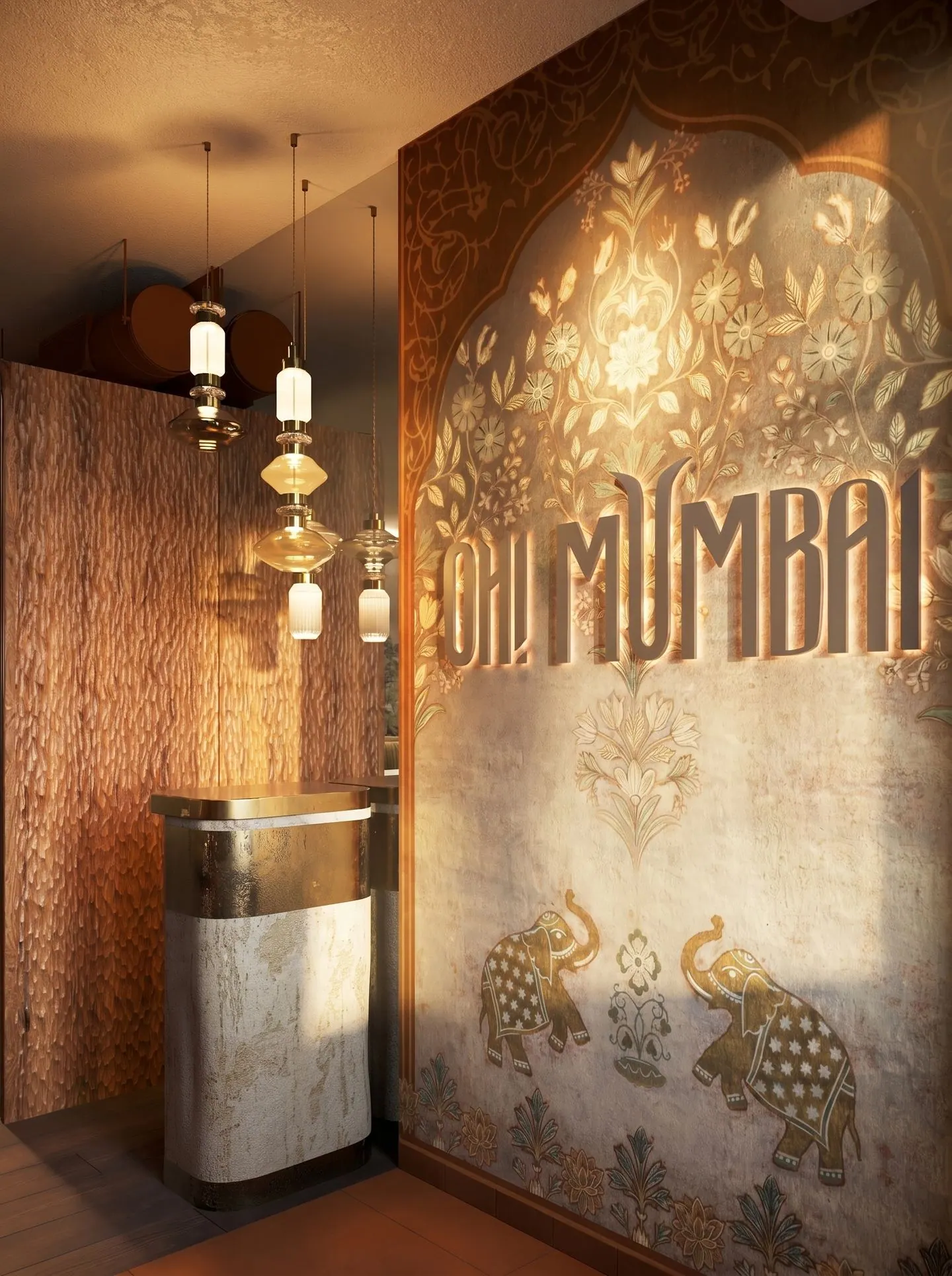 Интерьер ресторана Oh!Mumbai